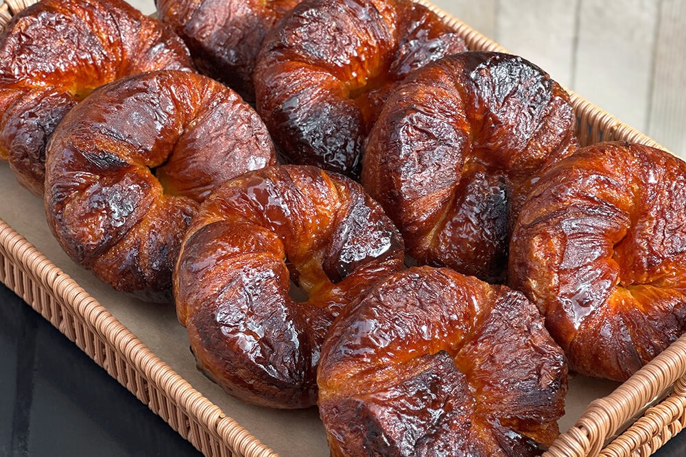 Honey Croissant Nama Bagel