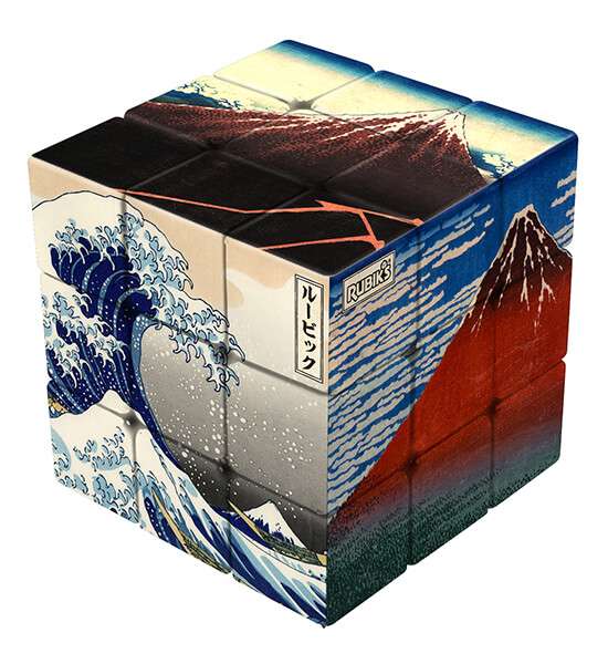 RUBIK’S CUBE JAPONESQUE KATSUSHIKA HOKUSAI “FUGAKU SANJŪROKKEI”