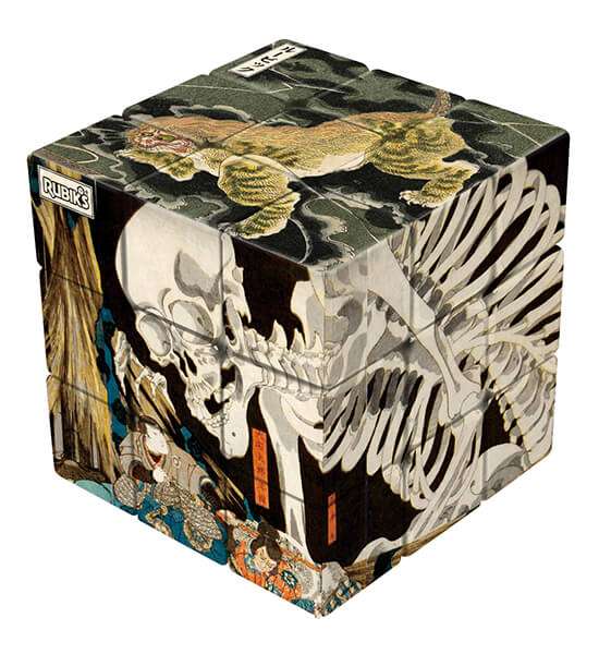 RUBIK’S CUBE JAPONESQUE UTAGAWA KUNIYOSHI “YŌKAIGA”