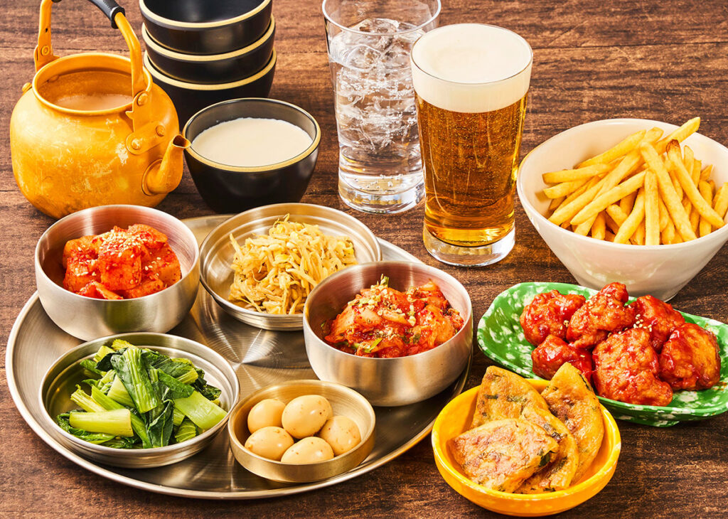 Korean BBQ Beer Garden