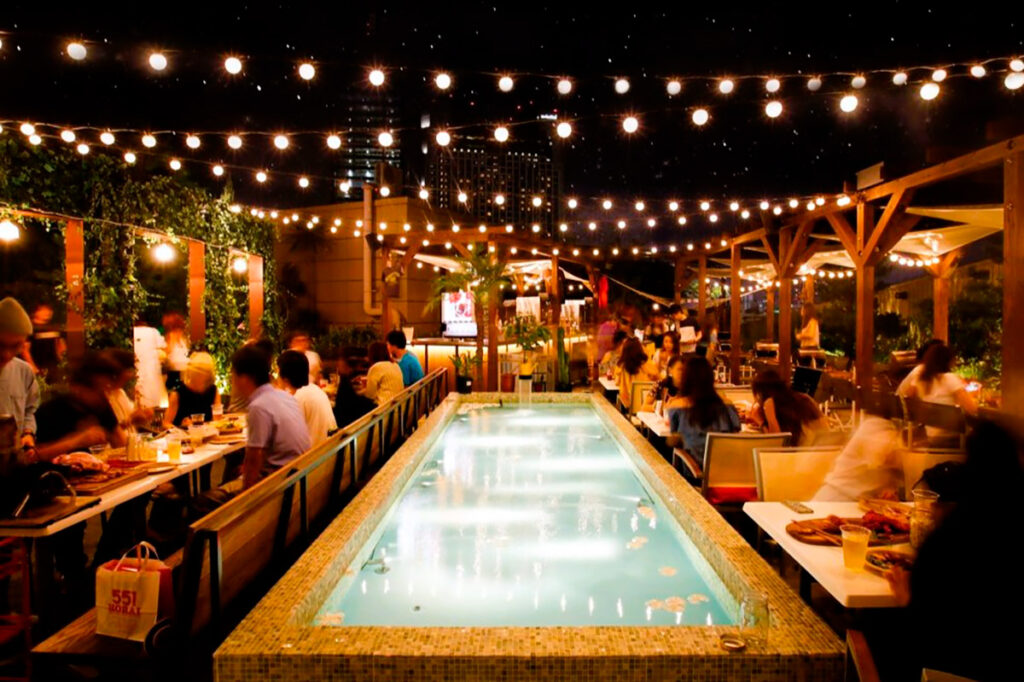 Namba Parks Rooftop BBQ