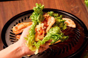 The Samgyeopsal course